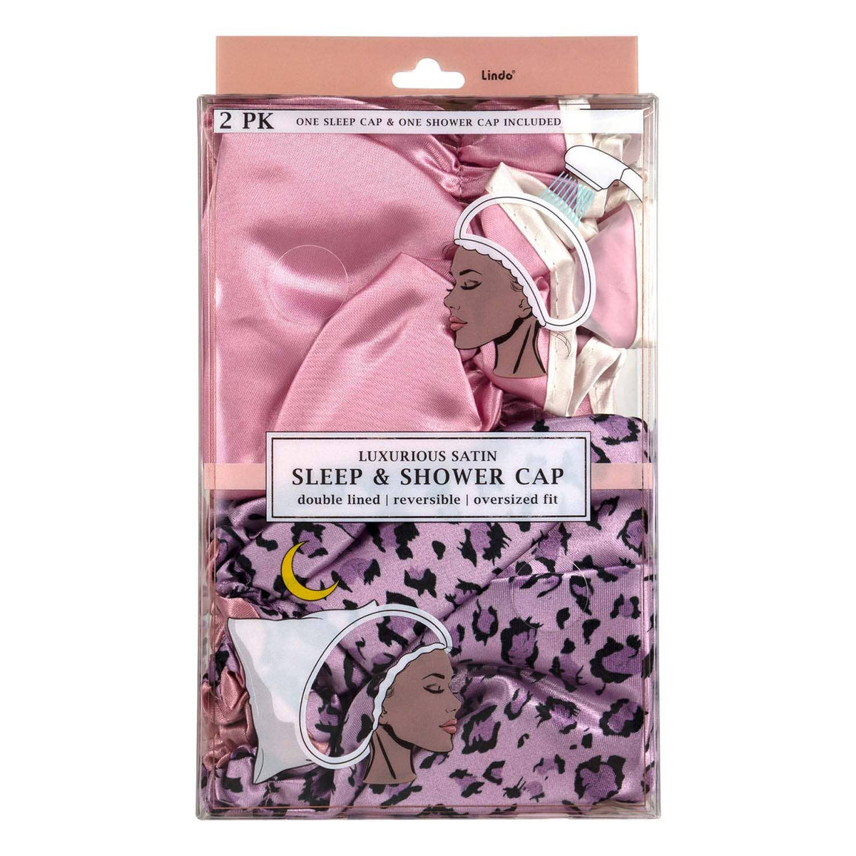 Satin Sleep & Shower Cap