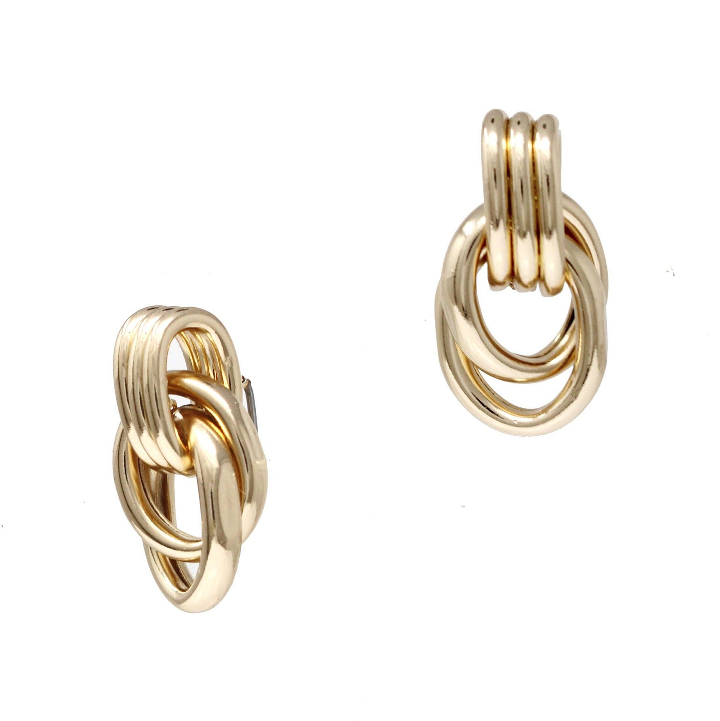 Post Circle Earrings