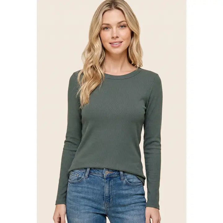 Basic Ribbed Longsleeve