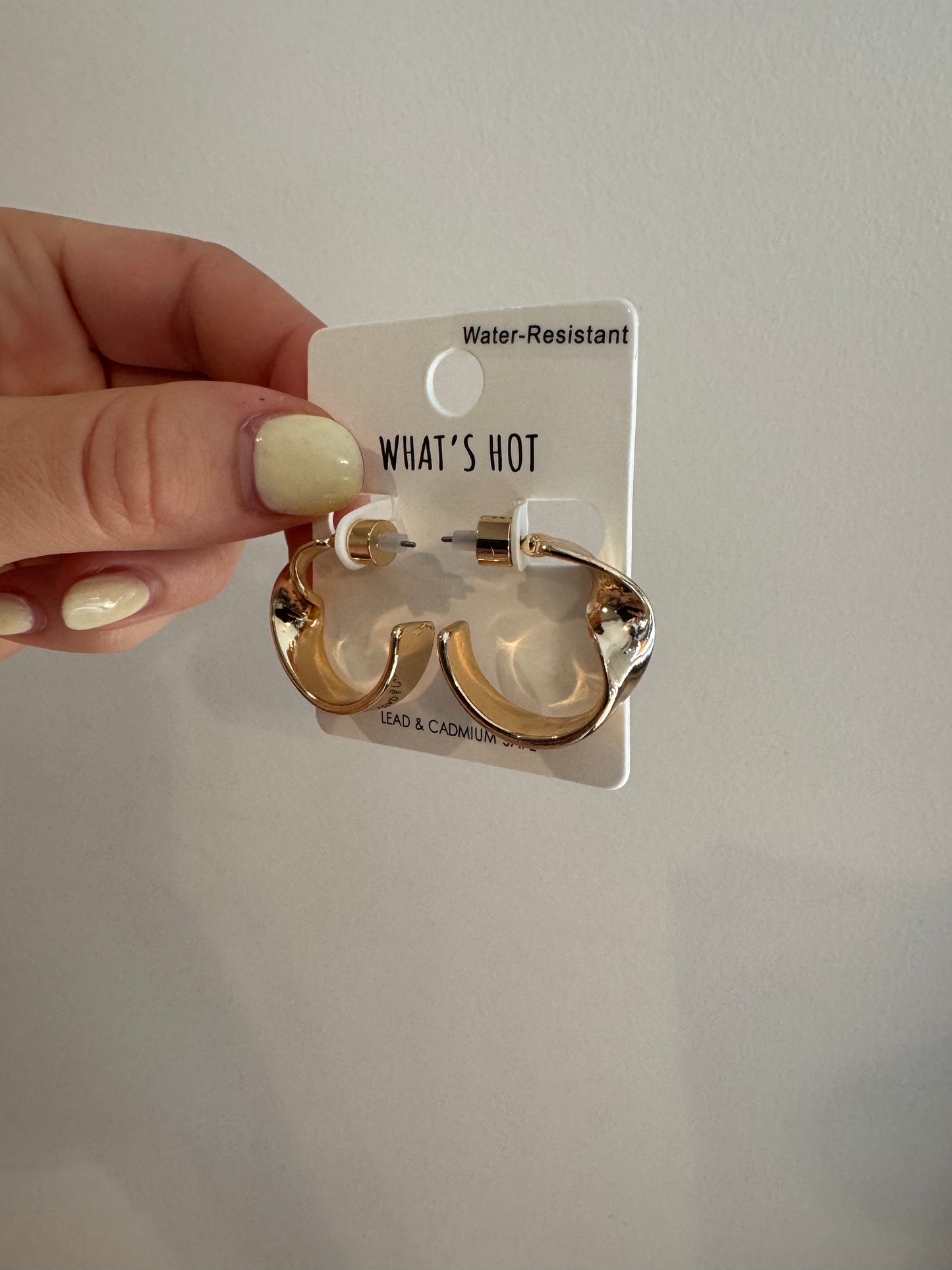 Flat Twist Earrings