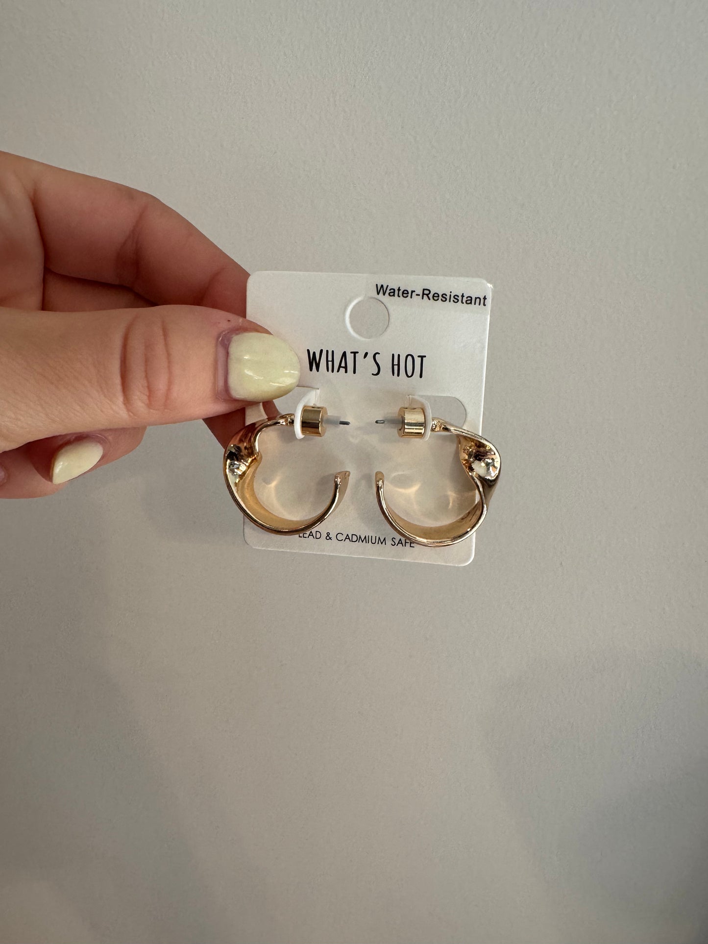 Flat Twist Earrings