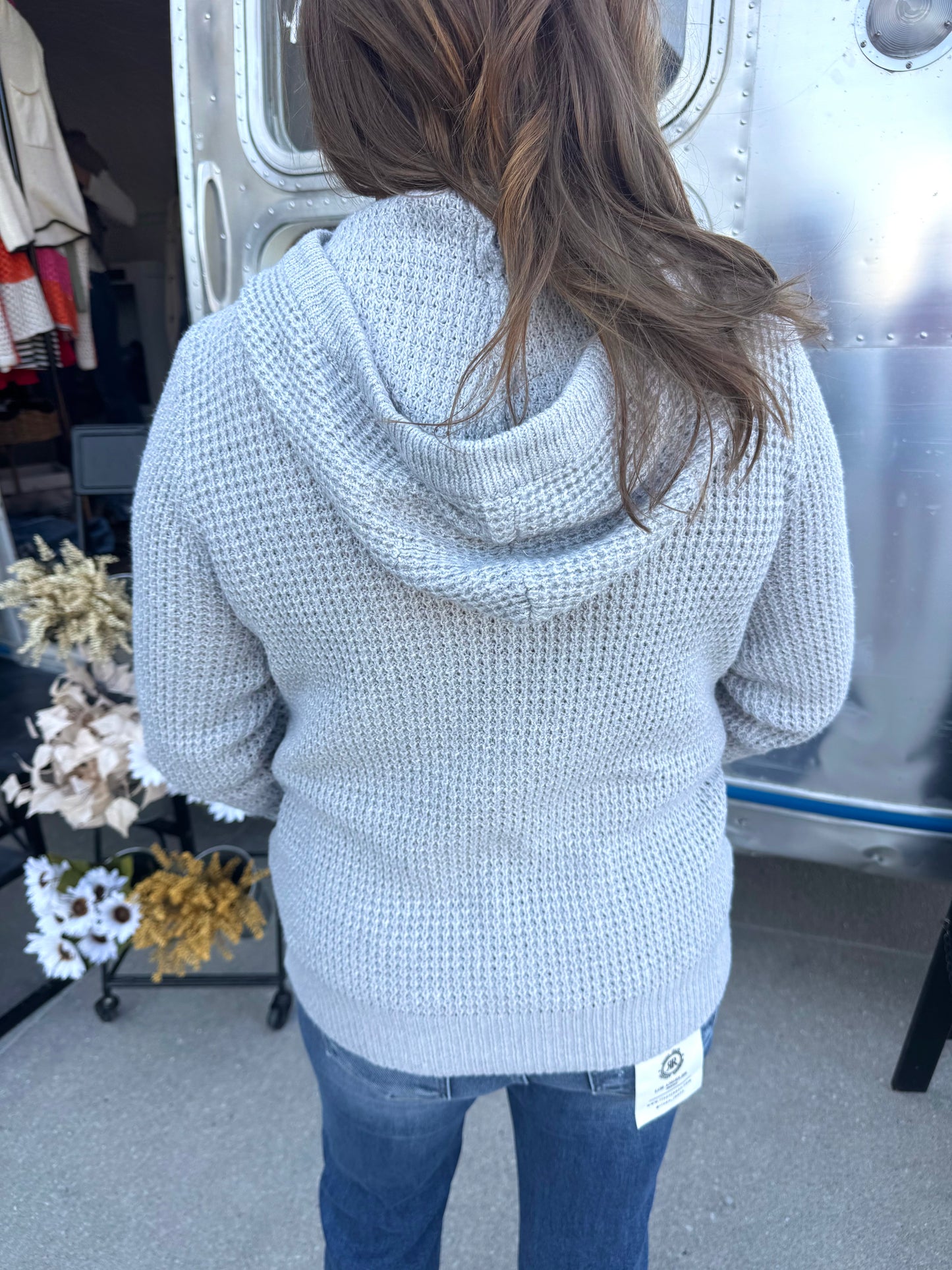 Hooded Sweater Top