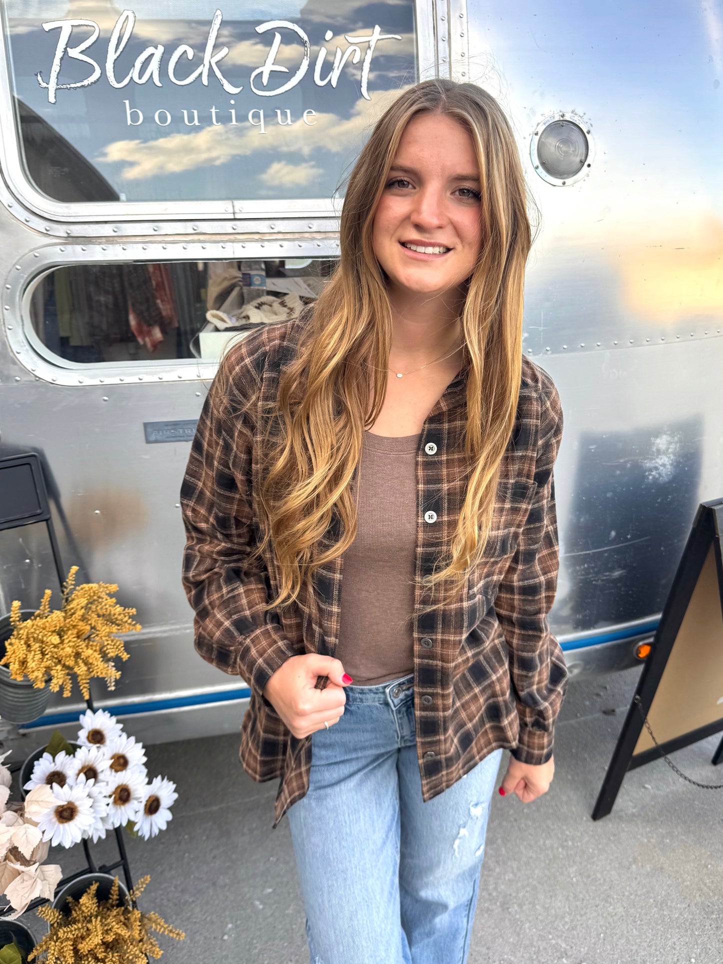 Tortoise Plaid Flannel