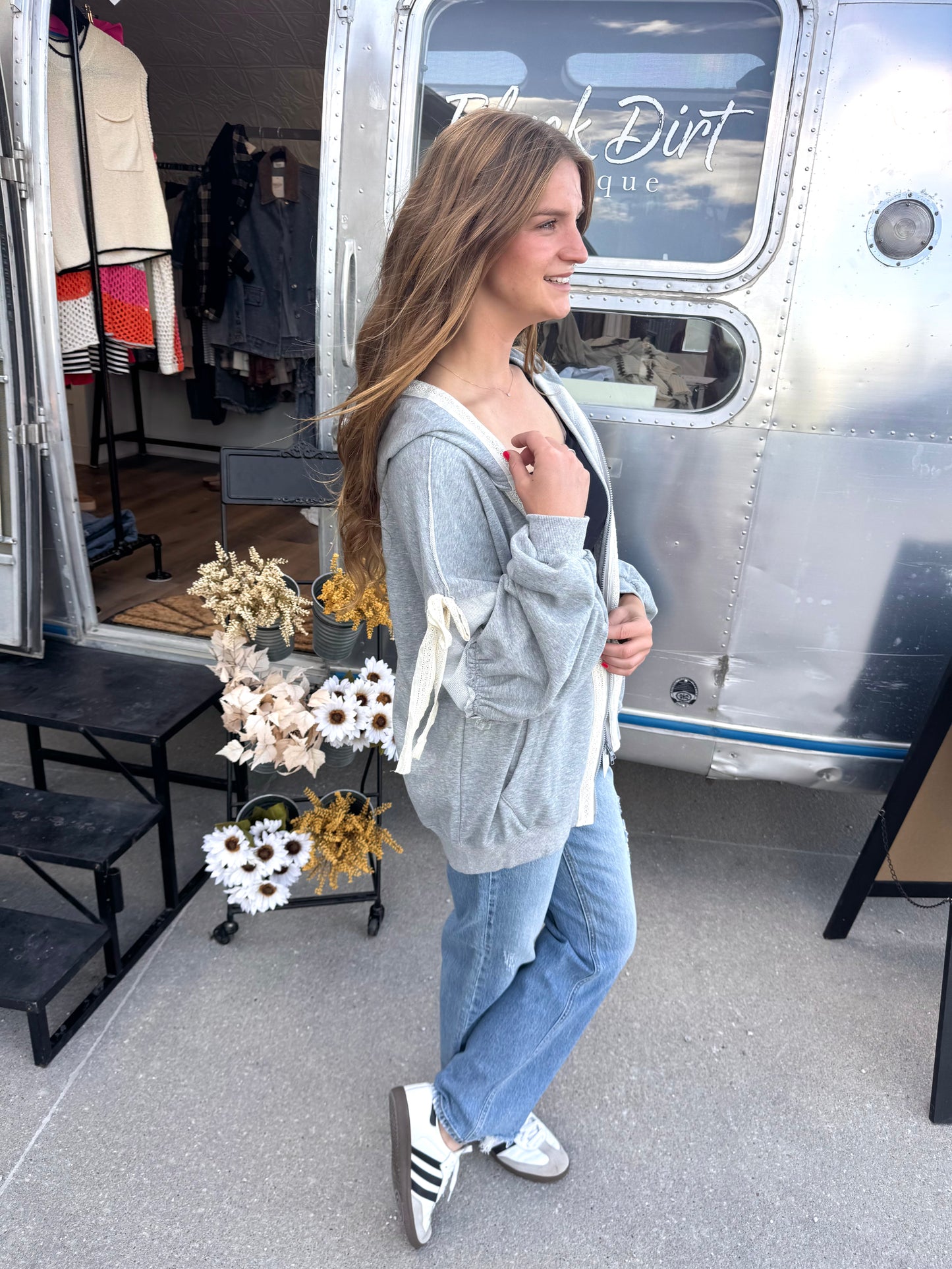 Lace Trimmed Jacket