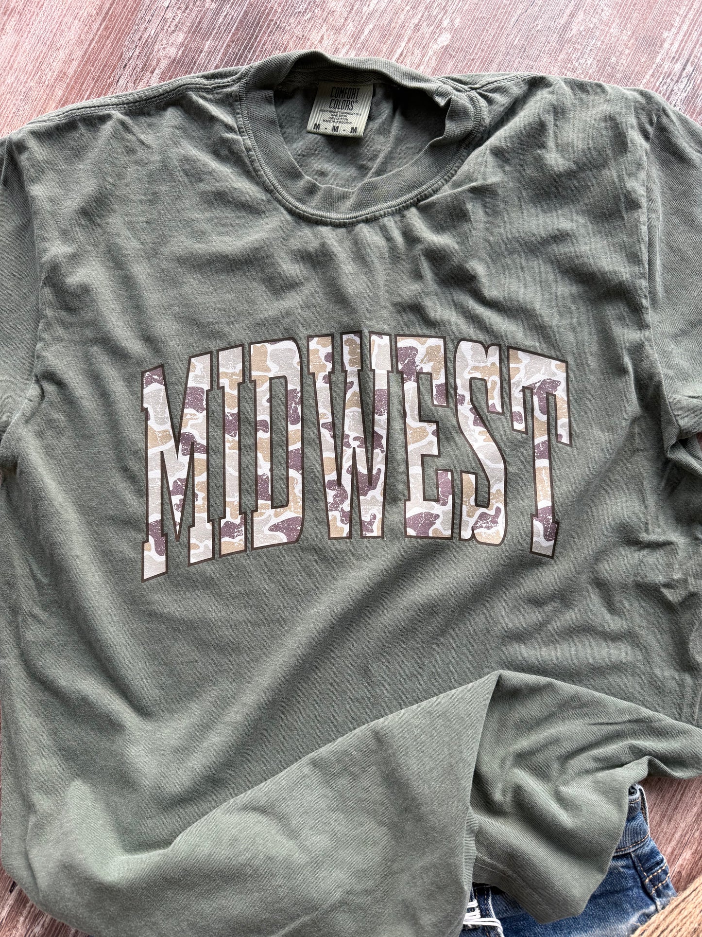 Camo Midwest Tee