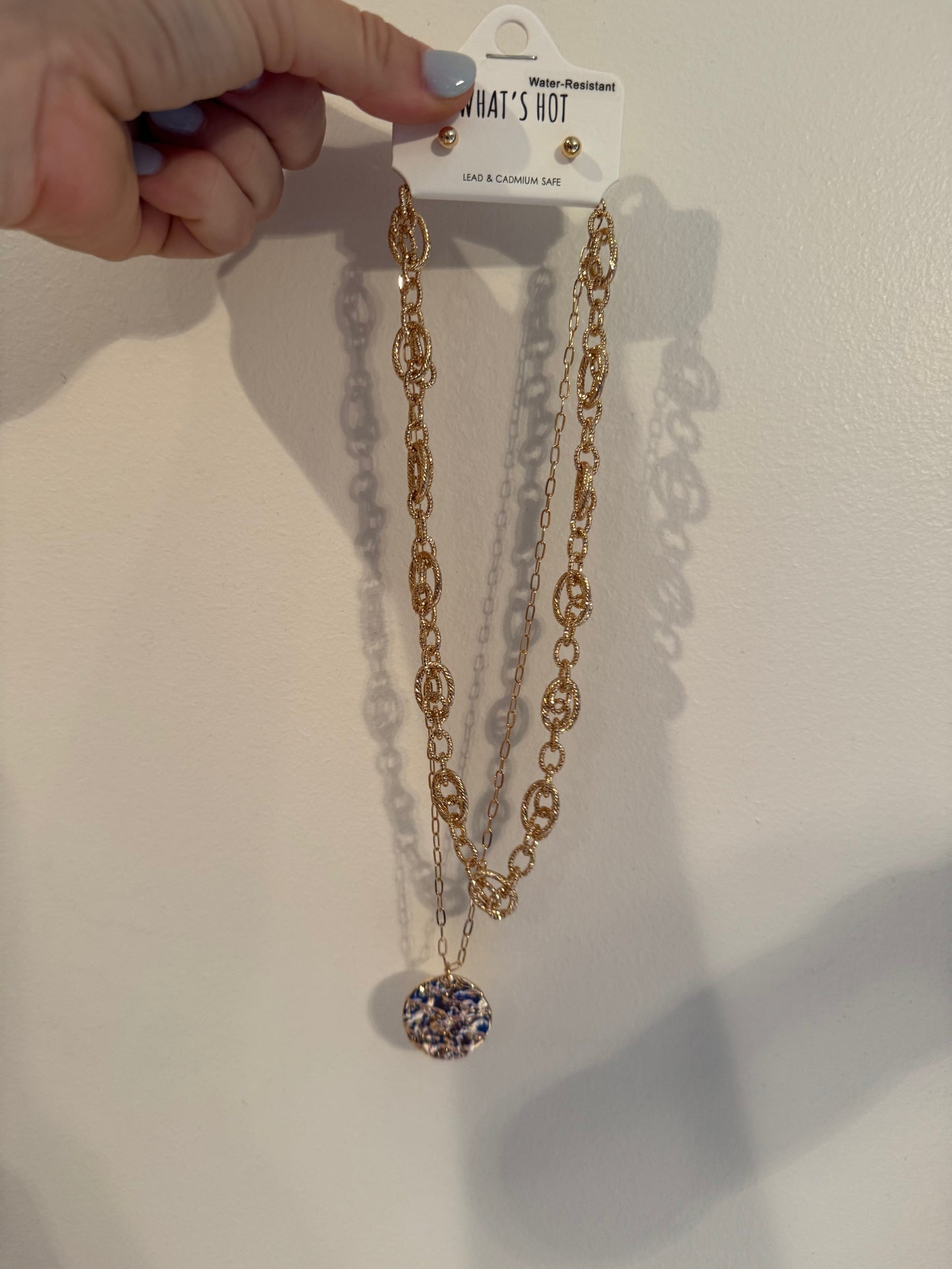 Hammered Coin Necklace