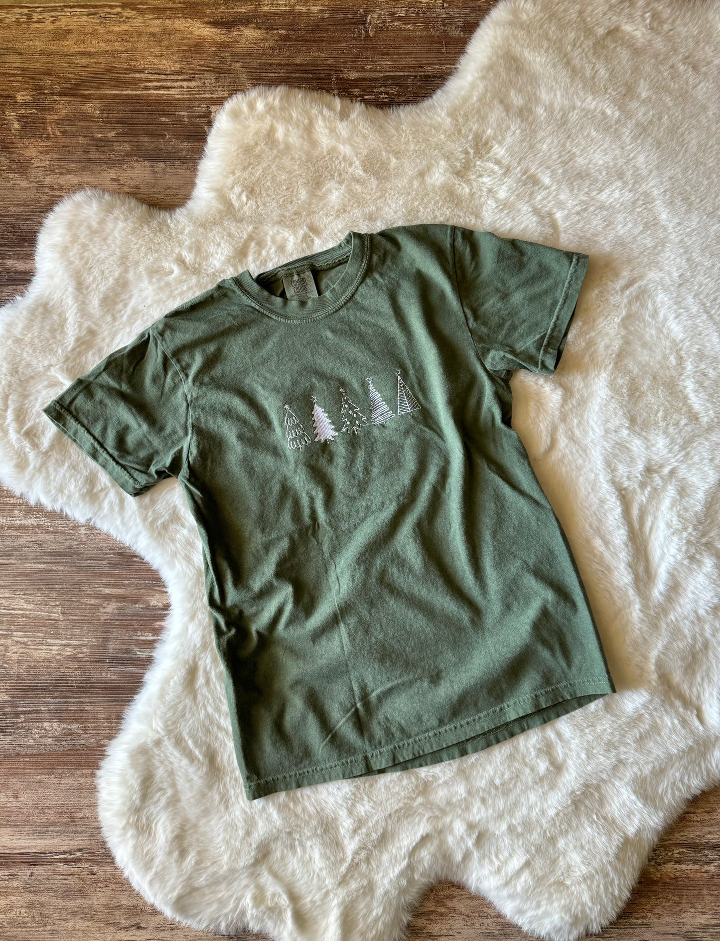 Embroidered Christmas Tee