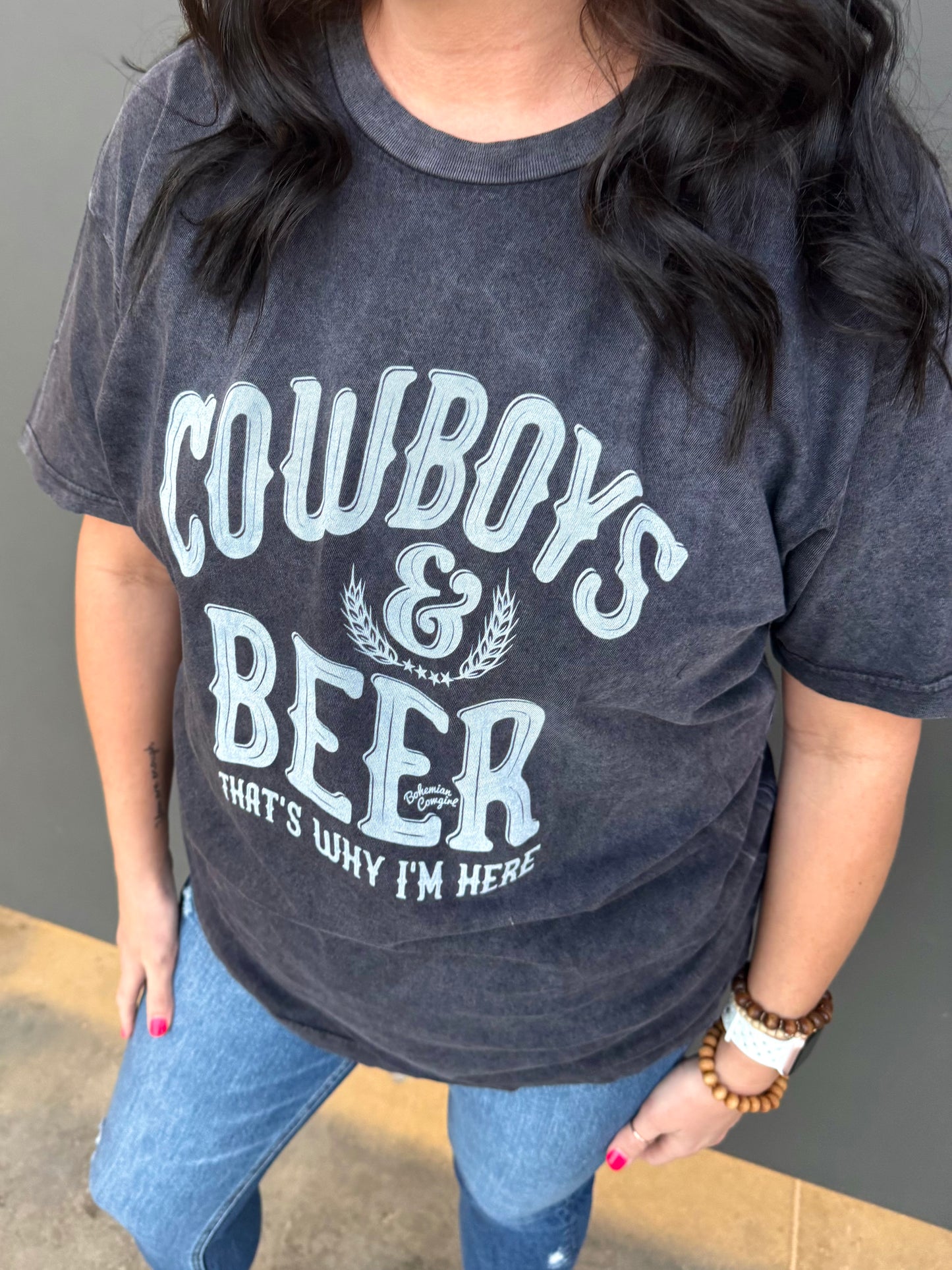 Cowboys & Beer Tee
