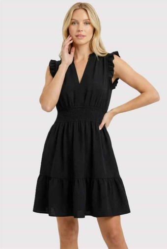 Elevated Black Dress