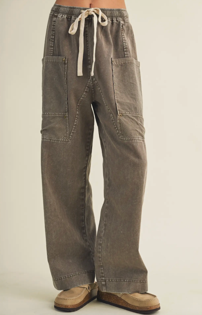 Espresso Utility Trouser