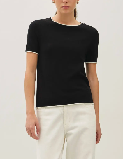 Layered Look Sweater Top