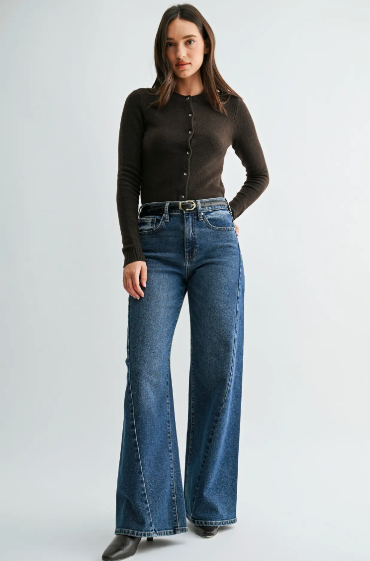 Twist Wide Leg Jeans