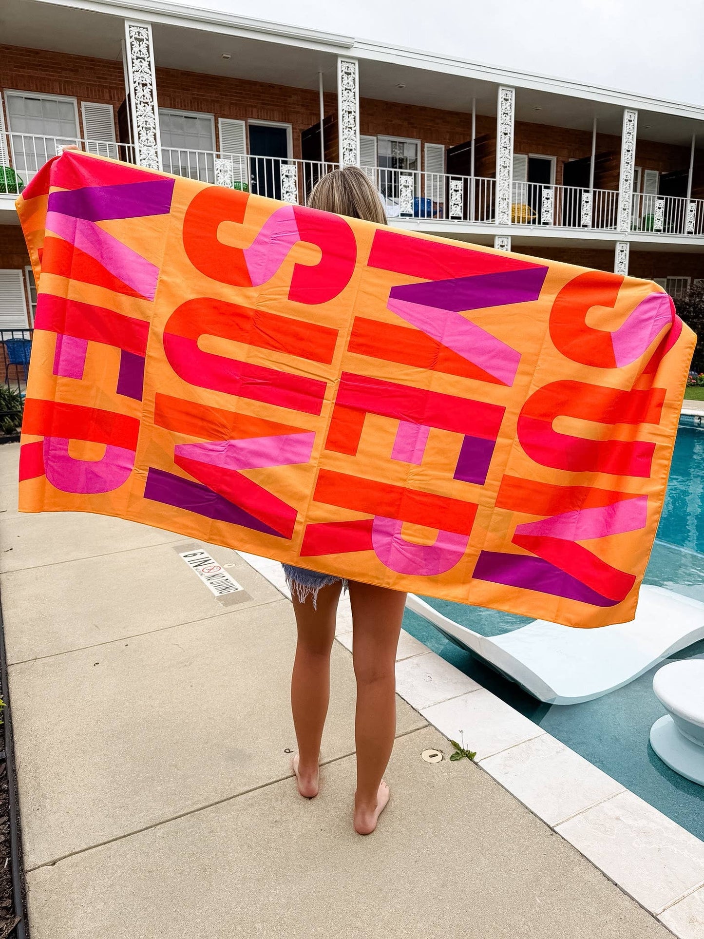 Summer Colorblock Towel
