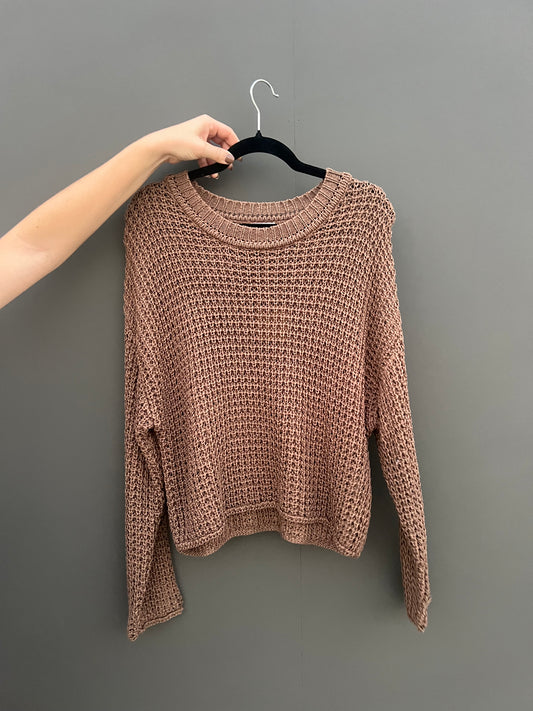 Mocha Knit Sweater