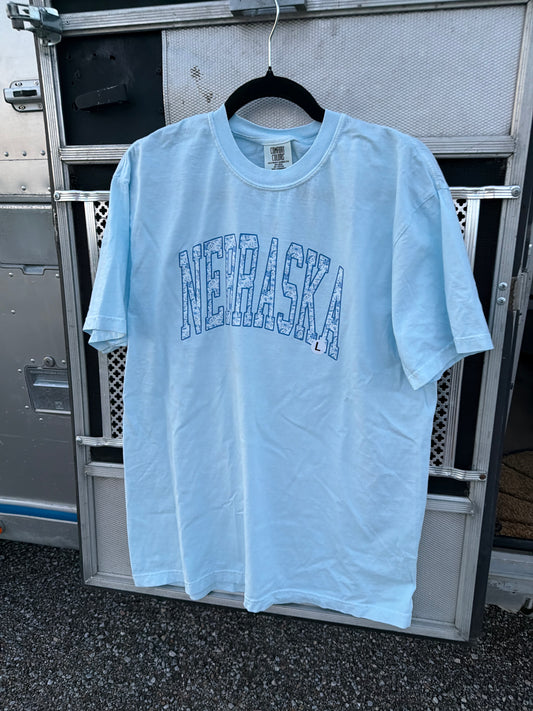 Baby Floral Nebraska Tee