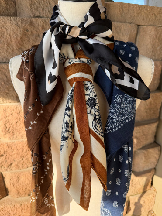Tie Scarves