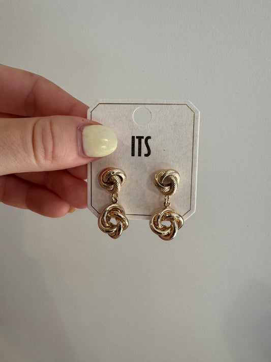 Dangled Knot Earrings
