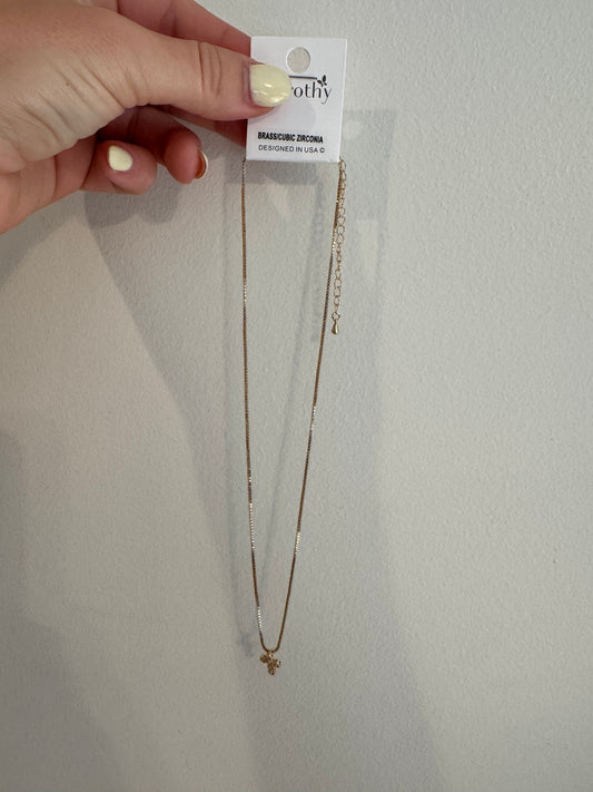 Chain & Cross Necklace