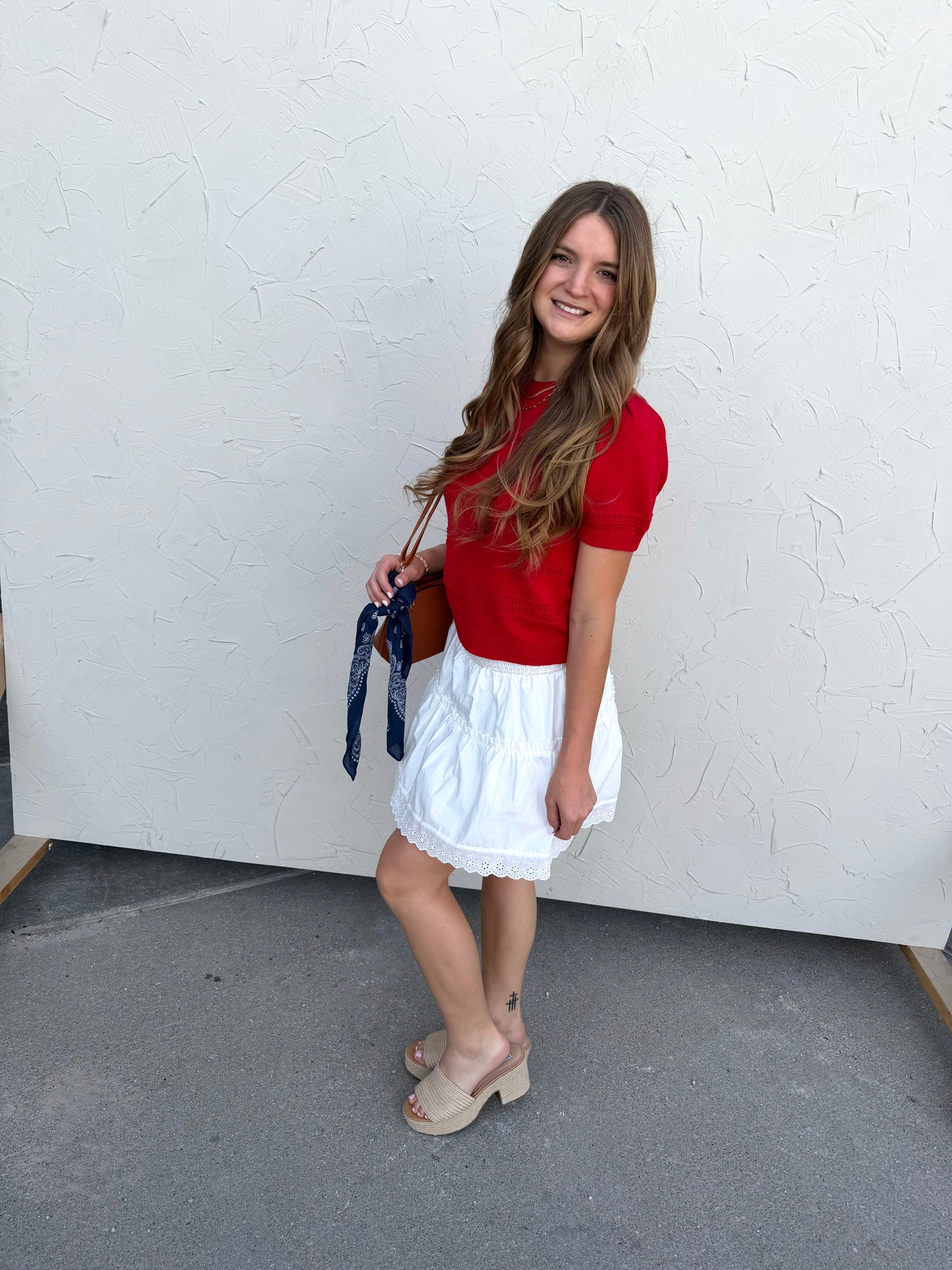 Crochet Peplum Top
