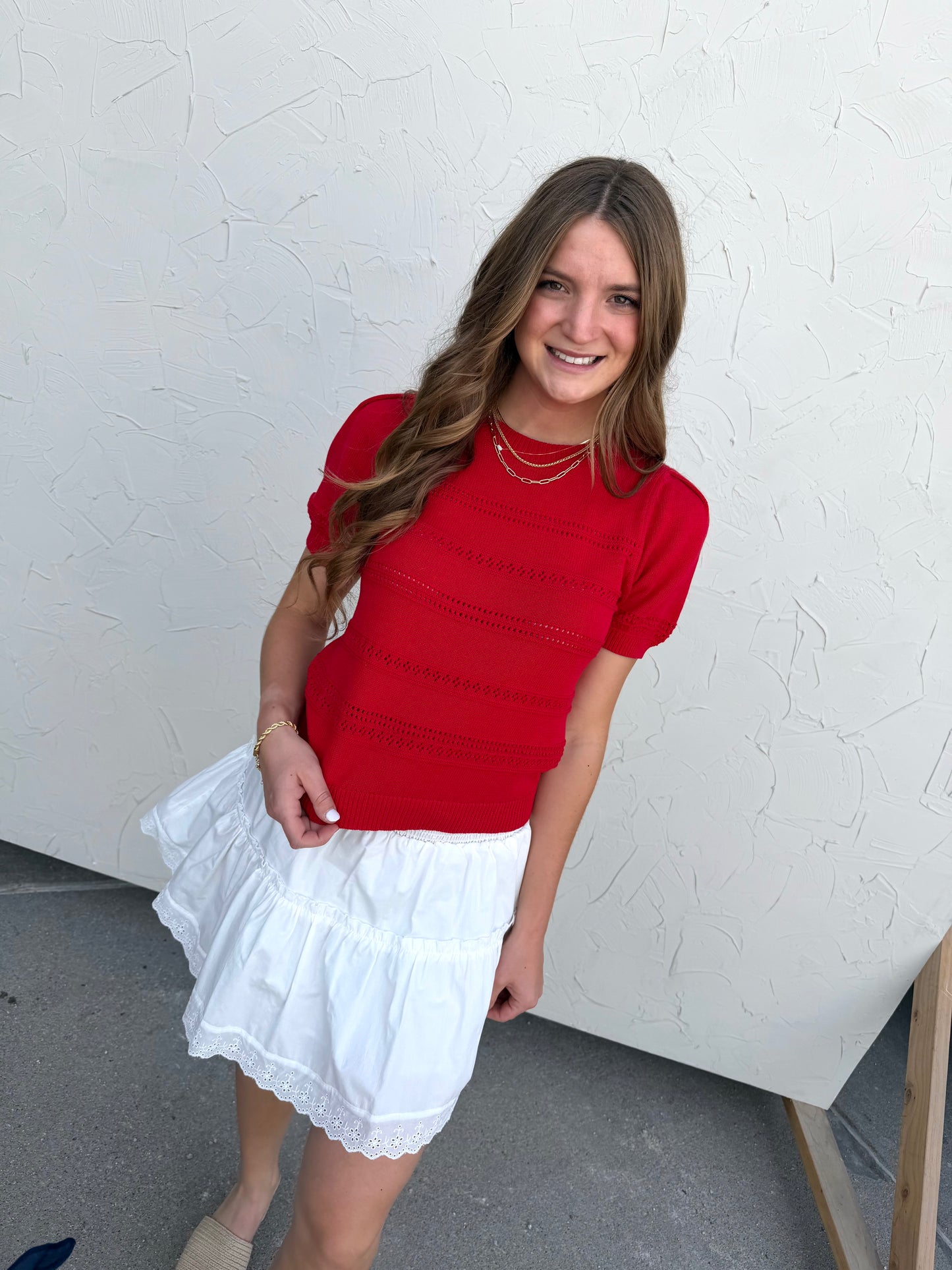 Crochet Peplum Top