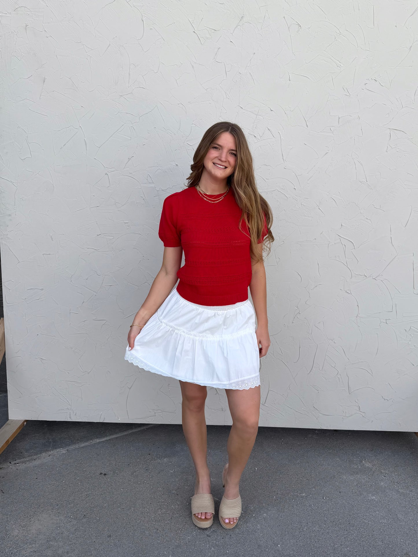 Crochet Peplum Top