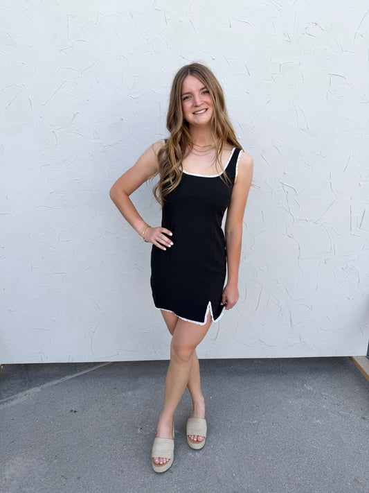 Form Trimmed Dress