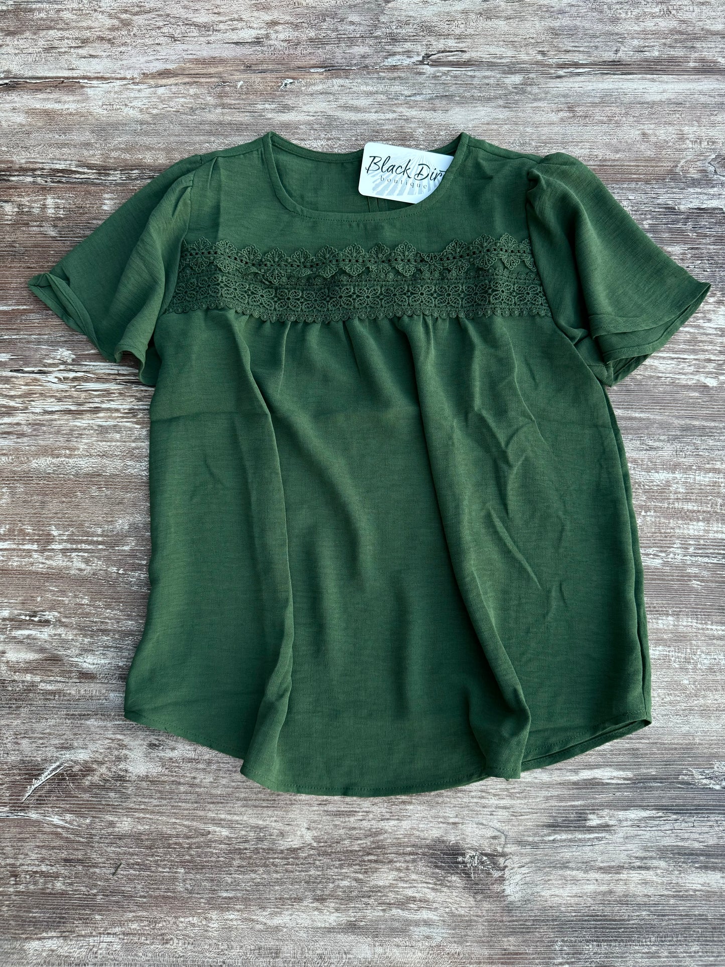 Green Marcie Blouse