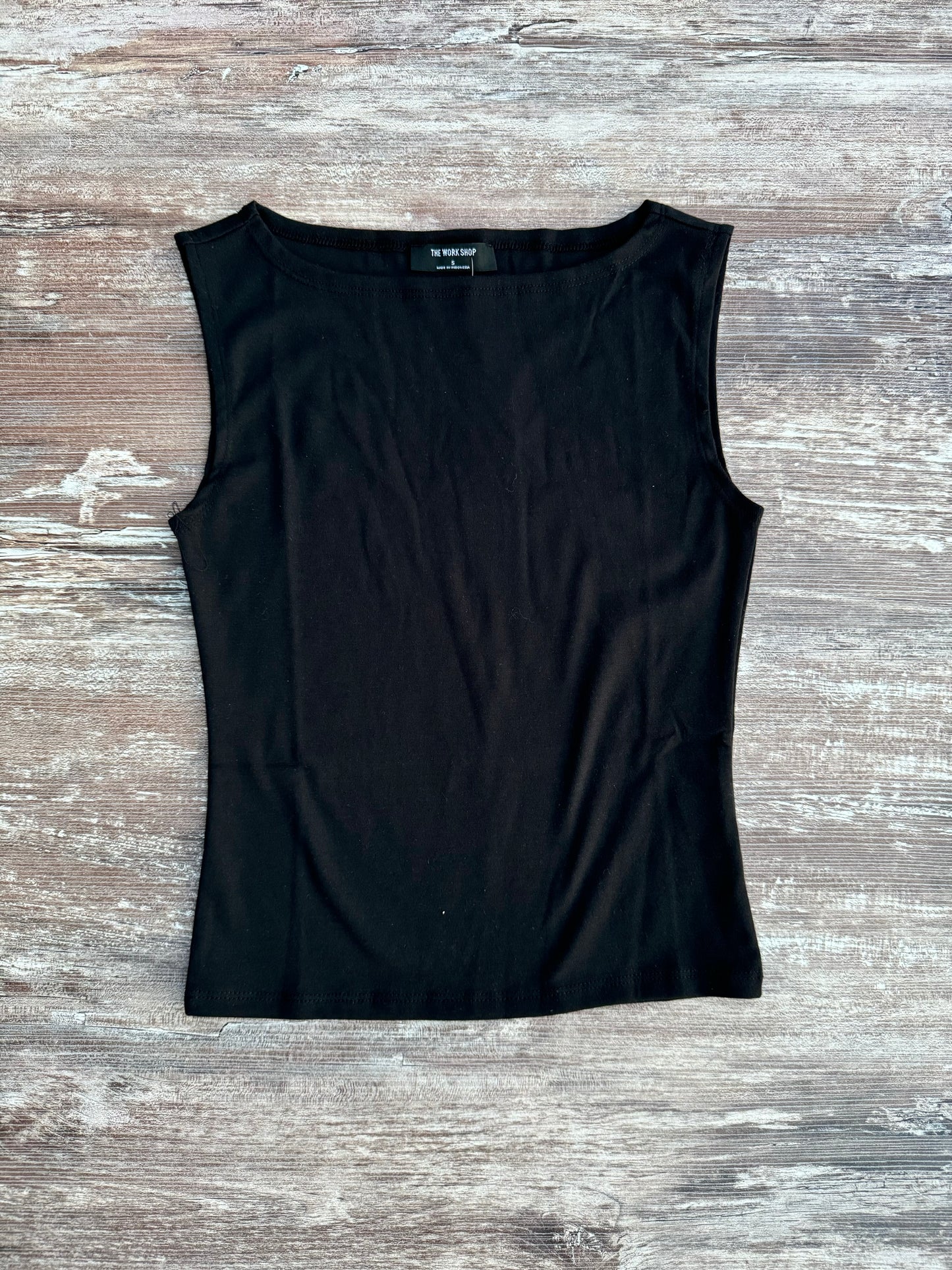 Knit Boat Neck Tank