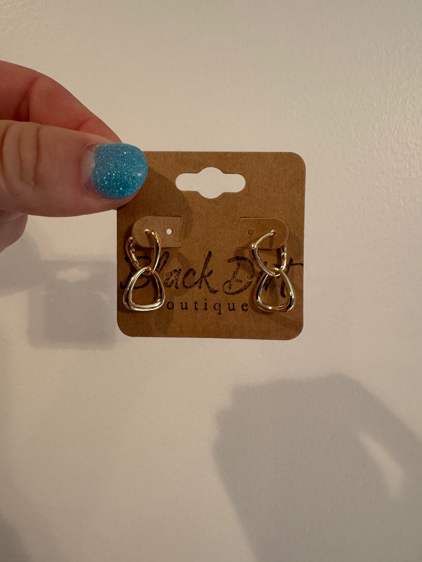 Double Triangular Earrings