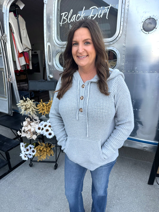Hooded Sweater Top