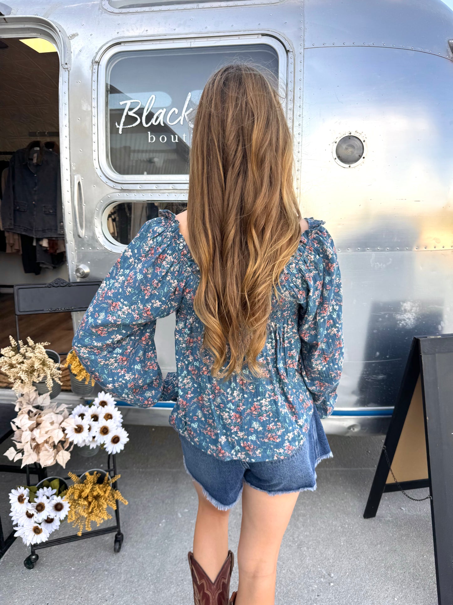 Country Floral Top