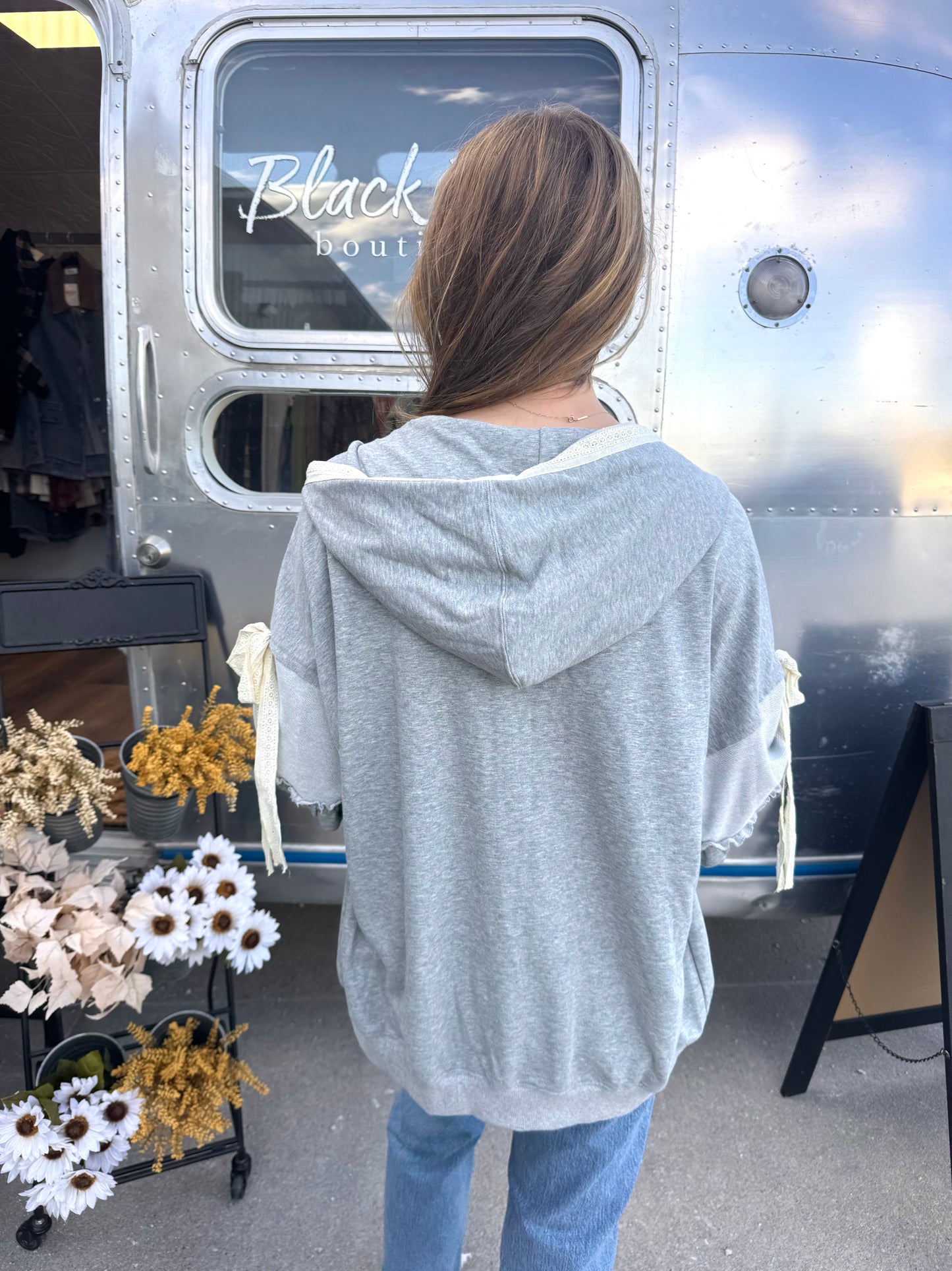Lace Trimmed Jacket
