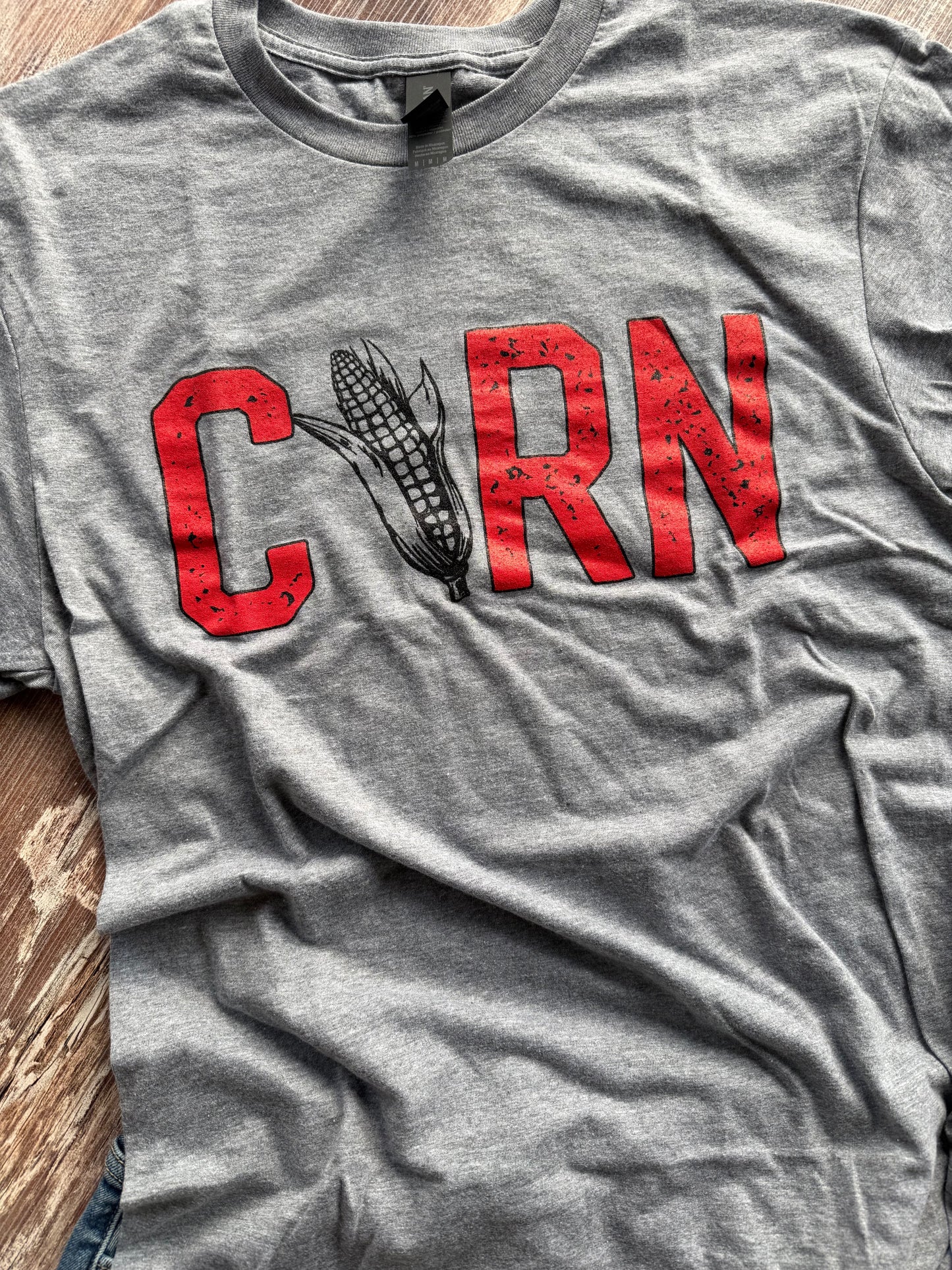 Corn-Husker tee