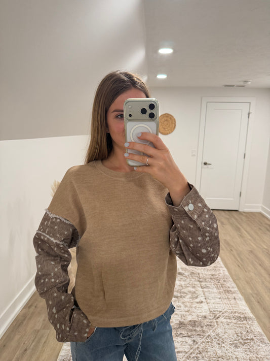 Contrast Bambi Top
