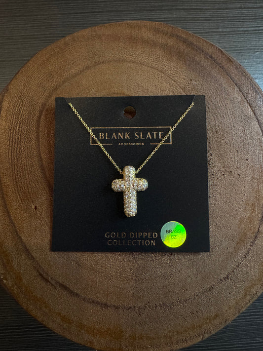 Bubble Cross Pendant