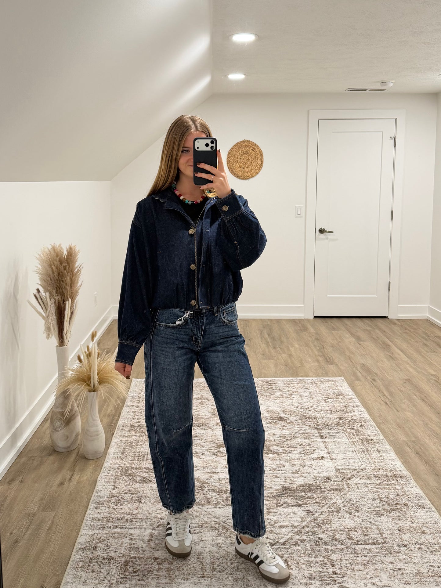 Denim Bomber Jacket