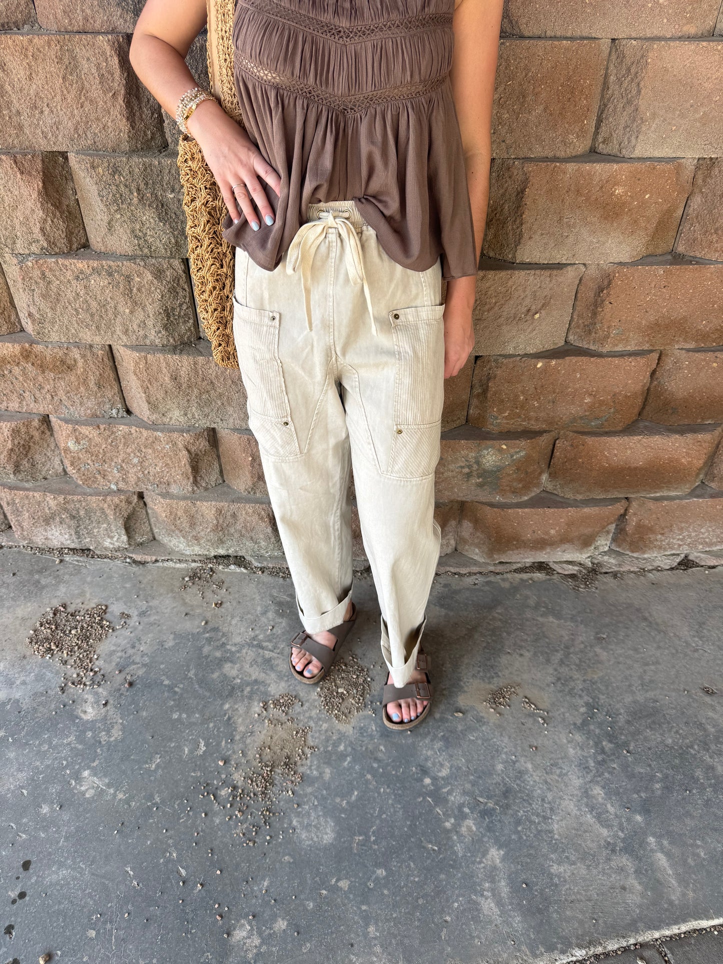 Ivory Utility Trouser