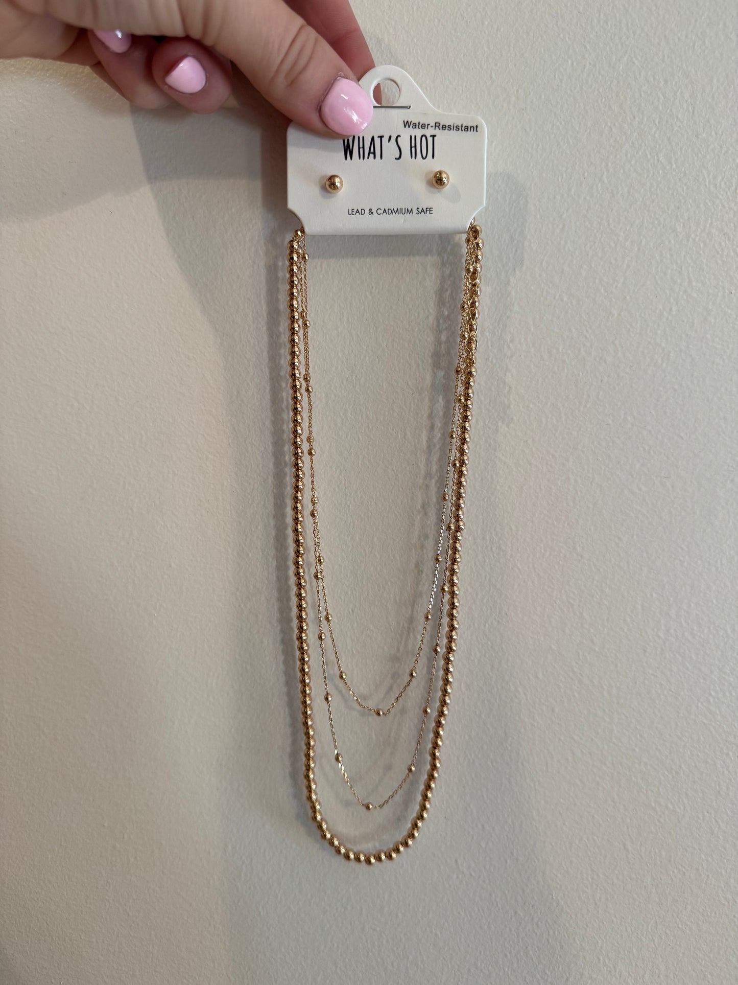 Dainty & Beaded Necklace