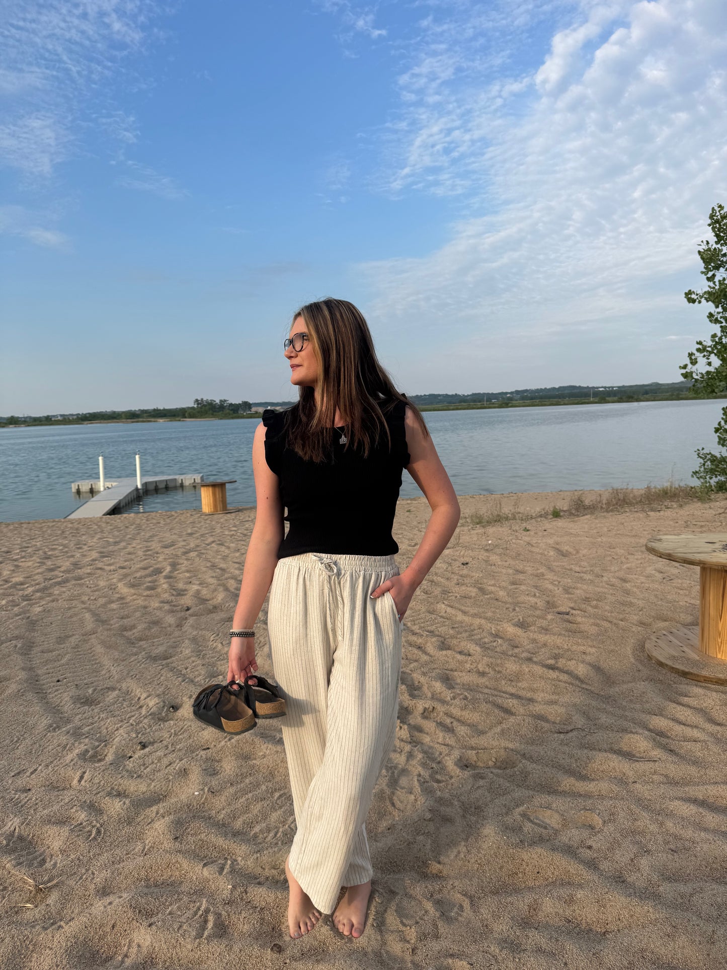 Kraft Linen Pants