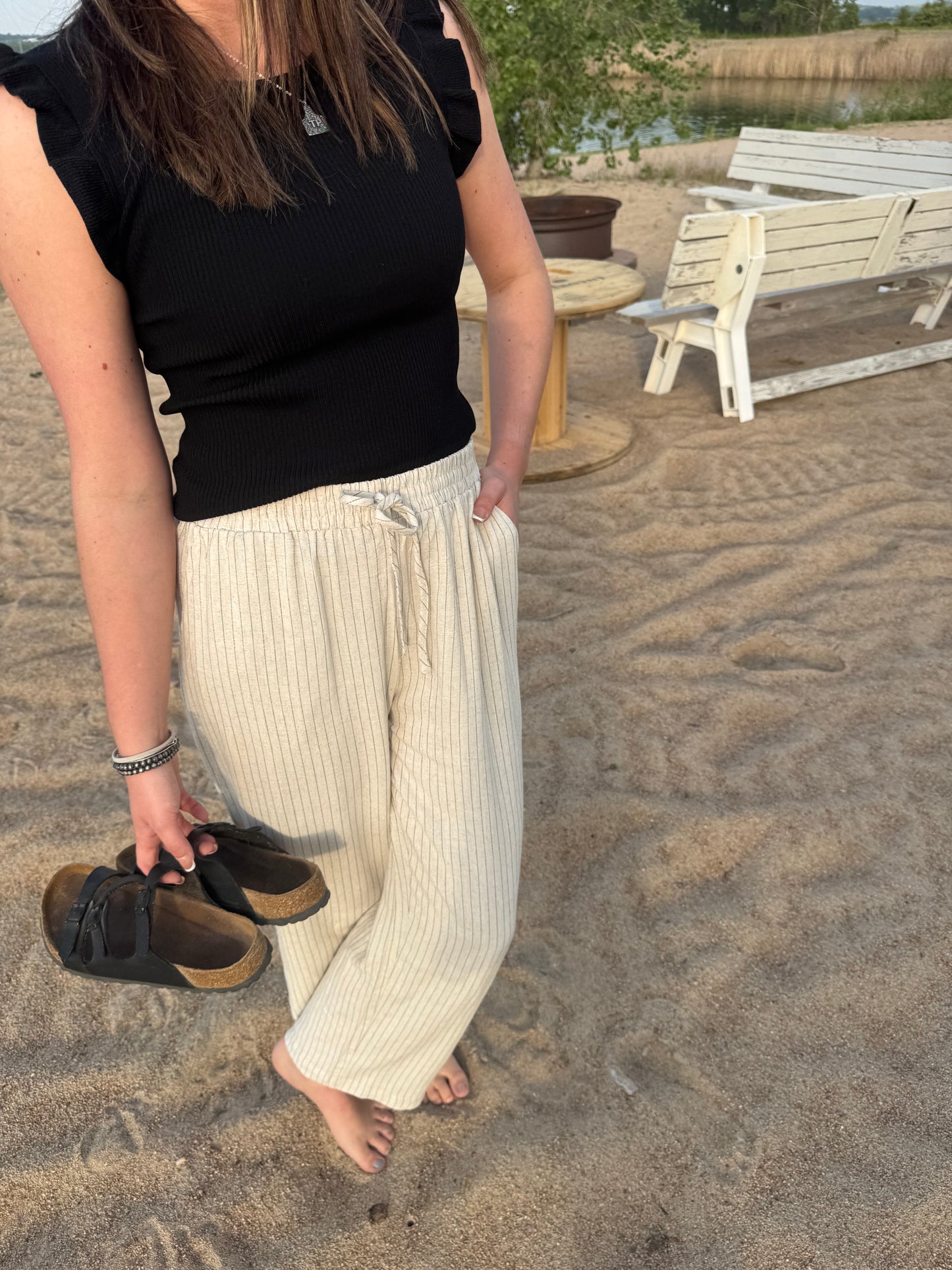 Kraft Linen Pants