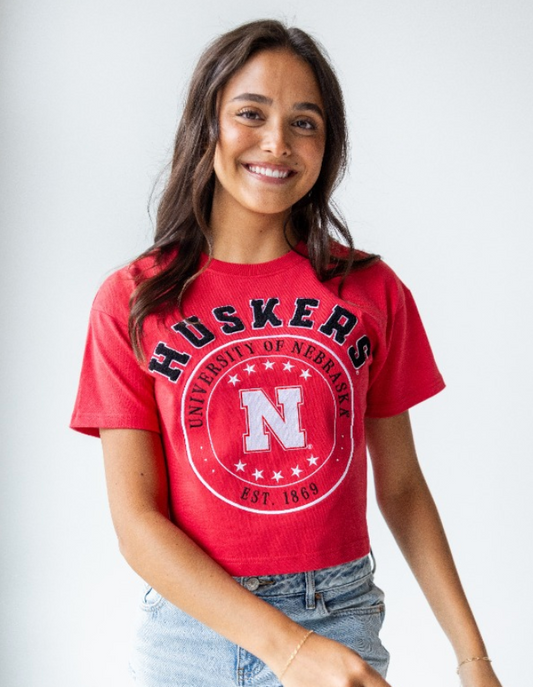 Vintage Huskers Tee