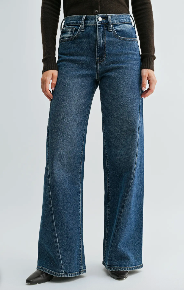Twist Wide Leg Jeans