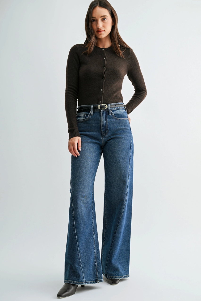 Twist Wide Leg Jeans