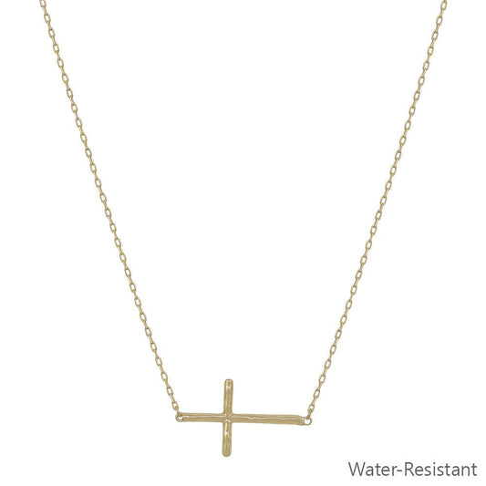 Simplistic Cross Necklace