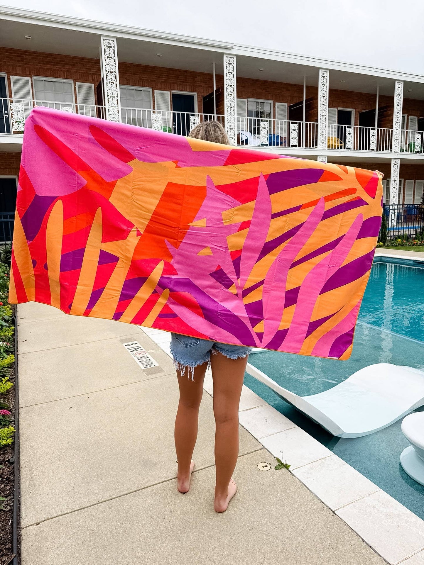 Summer Colorblock Towel