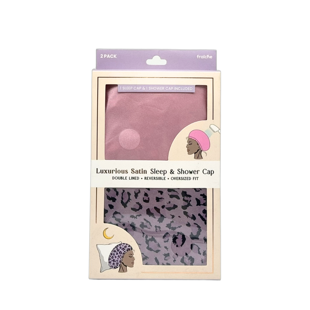 Satin Sleep & Shower Cap